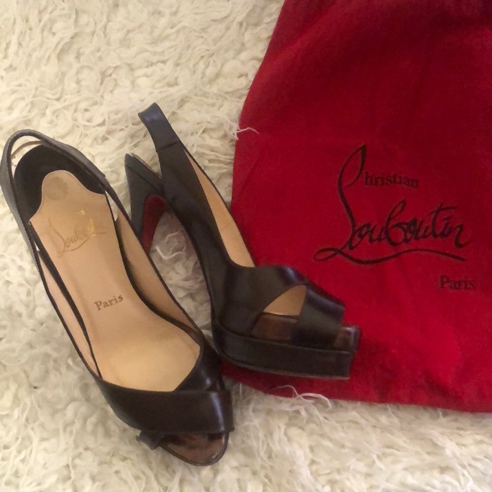 Christian louboutin shoe/sandals.